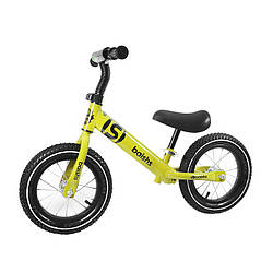 Беговел дитячий Baishs 058 Yellow двоколісний велосипед без педалей для малюків