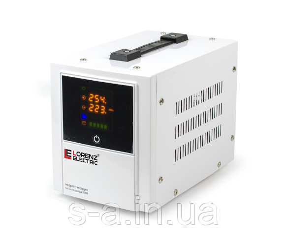 ДБЖ із правильною синусоюдою Lorenz Electric РІ-1000С (700 Вт), 12 V під зовнішній АКБ, струм заряду 15A