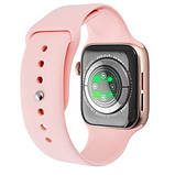 Смарт-годинник W78 Pro Рожевий Smart Watch series 7 Розумний годинник Фітнес браслет, фото 4
