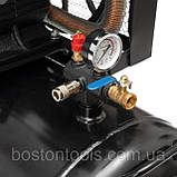 Компресор 200 л, 7,5 кВт, 380 В, 10 атм, 1050 л/хв. 3 циліндра INTERTOOL PT-0040, фото 5