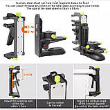 Магнітний тримач кронштейн Huepar для лазерного рівня., фото 5