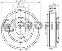 Тормозной барабан Хюндай Гетц PROFIT