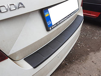 Skoda Octavia A7 (2017-2020) Liftback - накладка на задній бампер