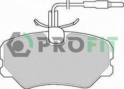 Гальмівні колодки передні, комплект, Саманд, Пежо 306, 405 PROFIT