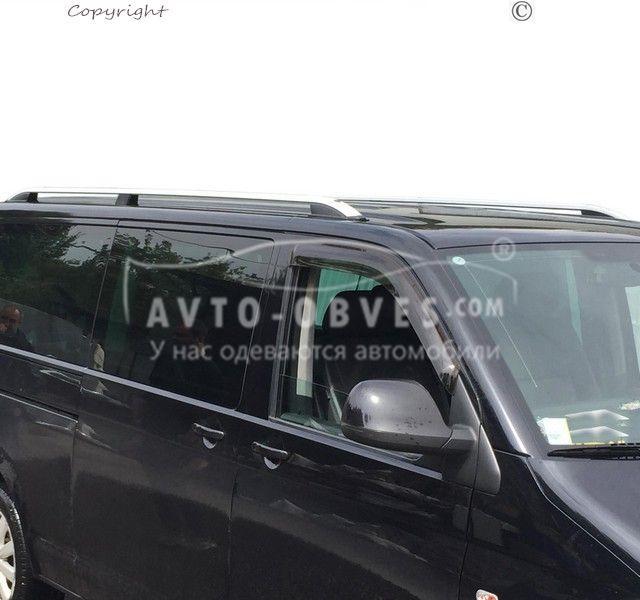 Рейлинги VW T6 2015-2022 L1/L2 - база: короткая, цвет: алюминий - фото 5 - id-p361368432