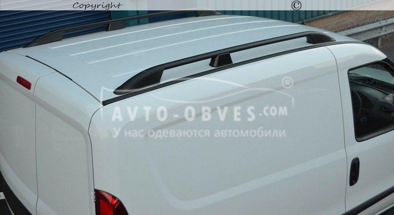 Рейлинги Fiat Doblo 2010-2014 L1/L2 - база: короткая, цвет: черный - фото 3 - id-p198327880