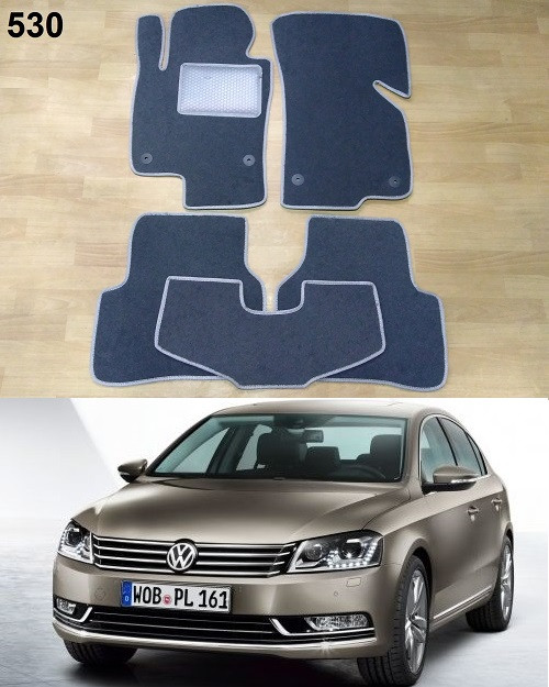 Ворсові килимки на Volkswagen Passat B7 '10-14