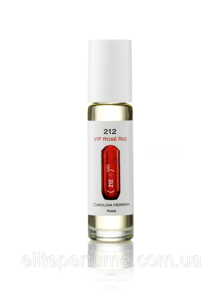 Олійні парфуми Carolina Herrera 212 Vip Rose Red 10 мл Франція
