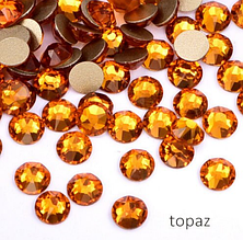 Камені Swarovski SS3 (1.3 мм) Topaz 100 шт.