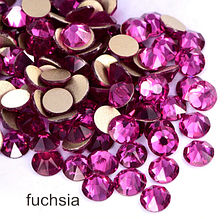 Камені Swarovski SS3 (1,3 мм) Fuchsia 100 шт.