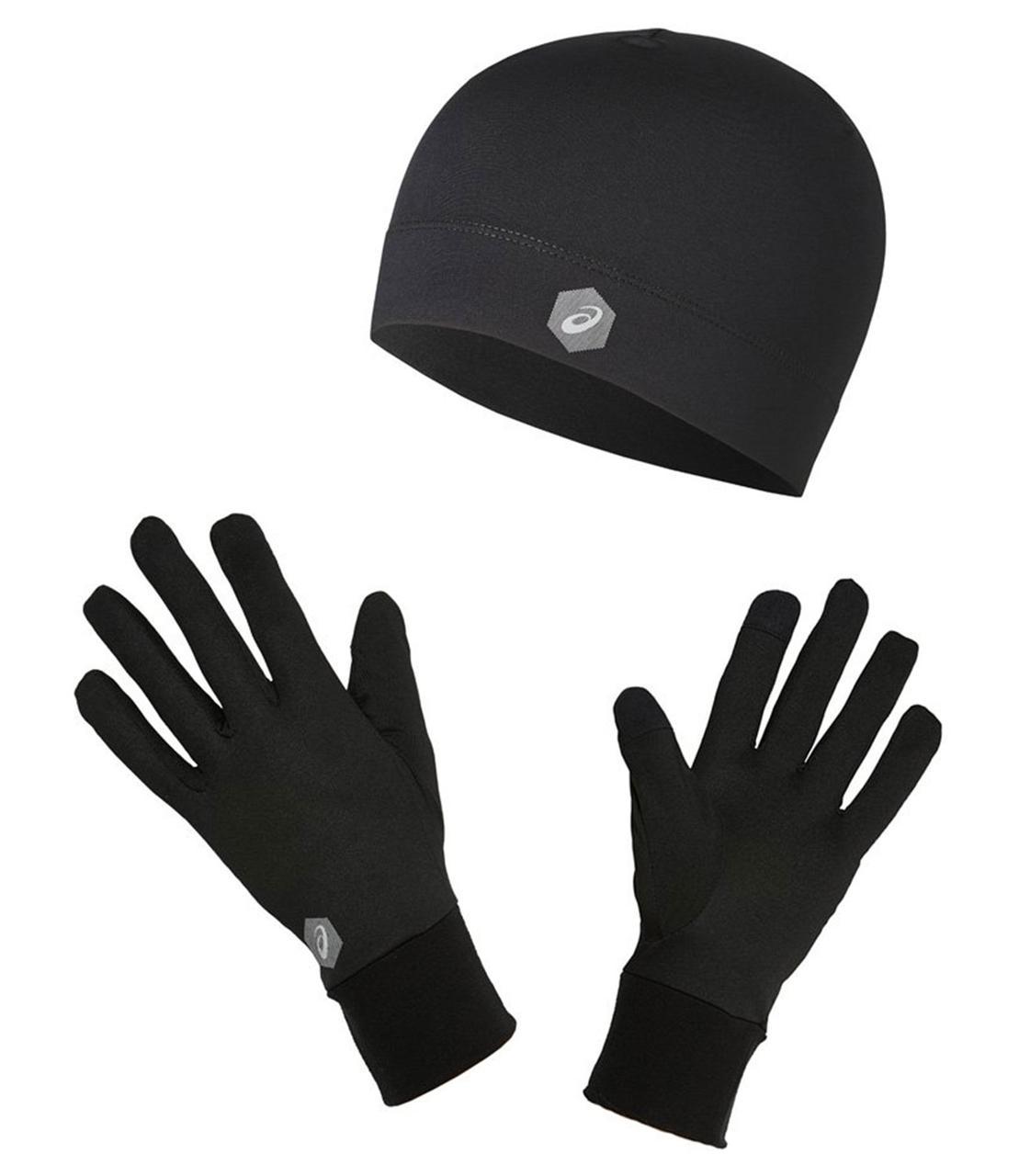 Комплект, шапка і рукавички, Asics Running Pack 3013A035-001 L