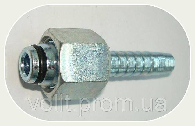 Купить Ниппель под шланг DN12 c несъёмной гайкой (резьба 22х1,5), цена ...