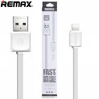 USB кабель Remax Fleet speed RC-008i Lightning 1m белый