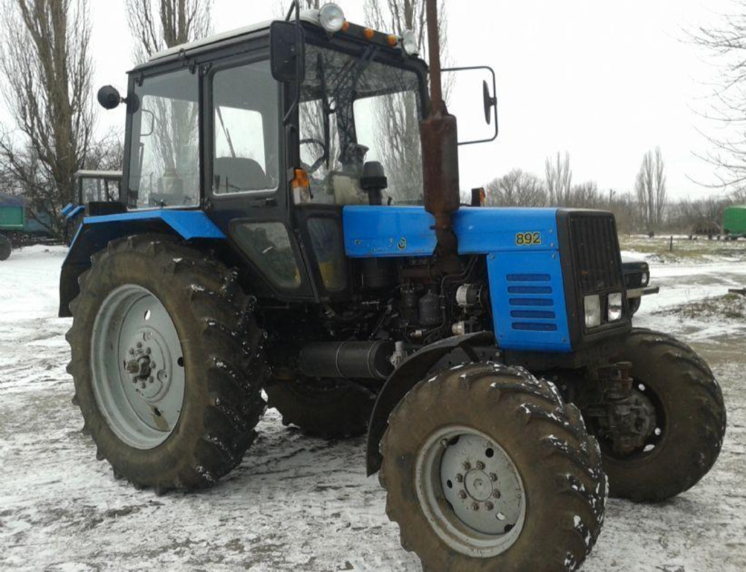 Утеплювач МТЗ-892, чохол капота трактора (квадратні фари) анти возгораемый
