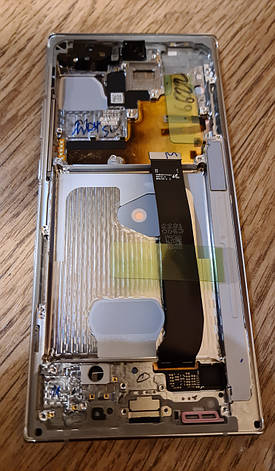 Дисплей Samsung SM-N985 / N986 Galaxy Note 20 Ultra в зборі з сенсором і рамкою Black Service Pack, фото 2