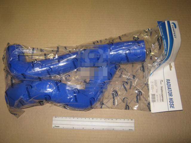 Патрубки радіатора ГАЗ 3302 NEXT (Cummins 2.8s4) (компл.2 шт силікон) TP.1352