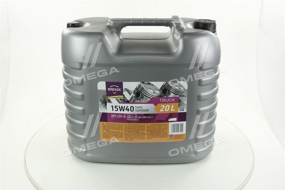 Масло моторн BREXOL TRUCK SUPERIOR 15W40 (Каністра 20л)