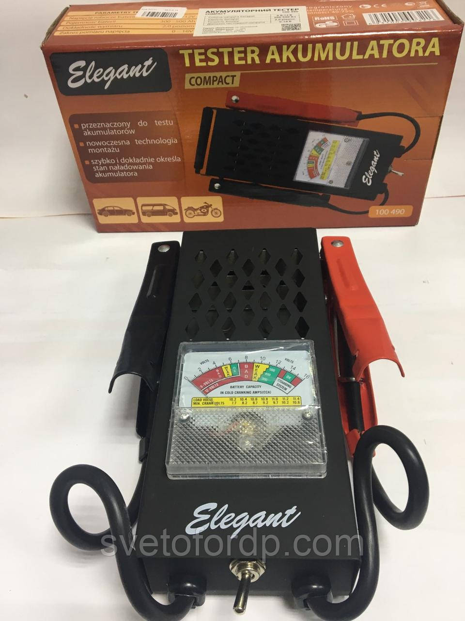 Вилка навантаження 12V 125A EL 100 490 Elegant, фото 1