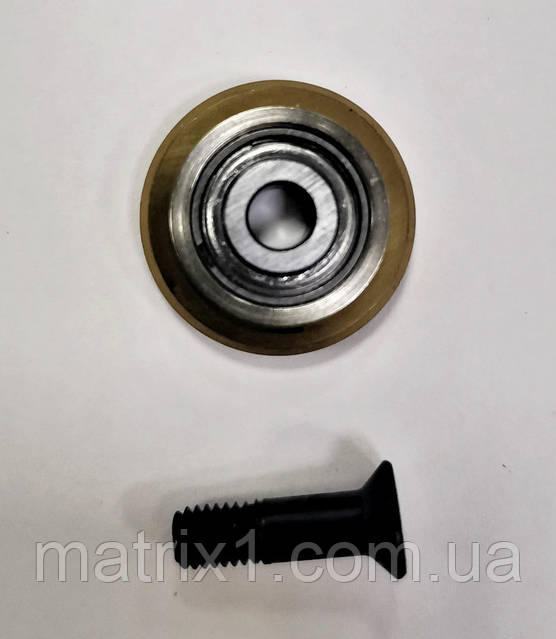 Змінний різальний ролик для плиткоріза з підшипником 22*5*2 мм з