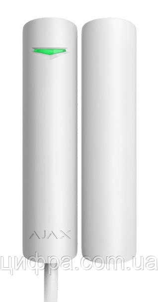 Датчик відкриття Ajax DoorProtect G3 Fibra white