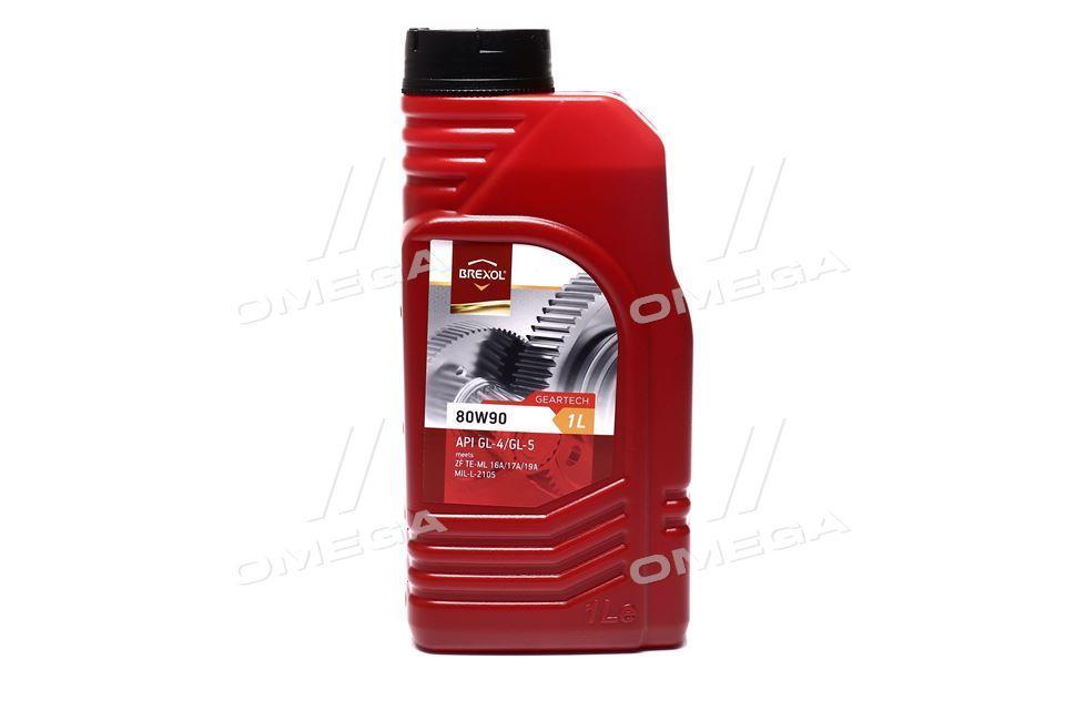 Масло трансмісійне BREXOL GEARTECH 80W90 GL-4/GL-5 (Каністра 1л)