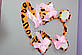 Набір карнавальний обруч вушка тигра бант хвіст рукавиці хутряний 1 шт, фото 5