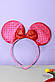 Дитячий карнавальний обруч вушка міккі маус, фото 4