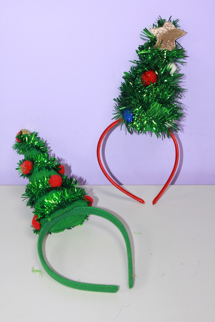 Дитячий карнавальний обруч ялинка, фото 1