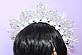 Дитяча новорічна корона обруч сніжинка 1 шт, фото 5