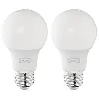 IKEA SOLHETTA LED лампа E27 806 люмен, диммируемая / глобус белый опаловый (204.986.40)