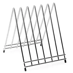 Підставка для кухонних дощок 30.5х26.5х27.5см з нержавіючої сталі APS