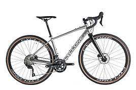 Велосипед Cyclone GSX 2022 сірий мат розмір 56 см (Зріст 175-185 см)