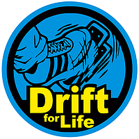 Drift for life вологостійкий стікер на авто/ скло / ноутбук