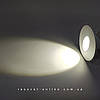 Світлодіодний світильник Horoz Yakut HL 958L 4000К WH (білий круглий) для підсвічування щаблів, сходів 86Lm, фото 8