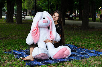 Великий плюшевий зайчик Тотті 120 см