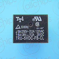 Реле 5В 15А TTi TRU-5VDC-FB-CL relay