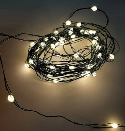 Гірлянда "Струна" зелена, "Luca Lighting", 18 м, колір теплий білий, фото 1