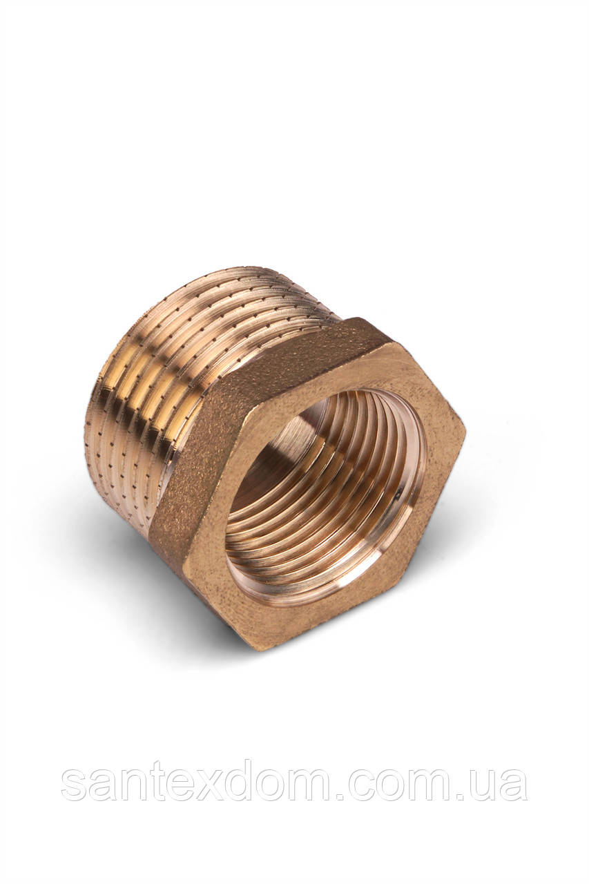 Футорка  1/2''В x 1"З "PREMIUM", фото 1