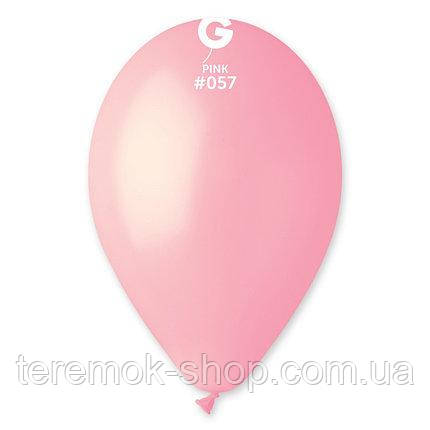 Повітряні кулі світло-рожеві пастель 26 см Gemar Італія 5 шт. - фото 1 - id-p943508285