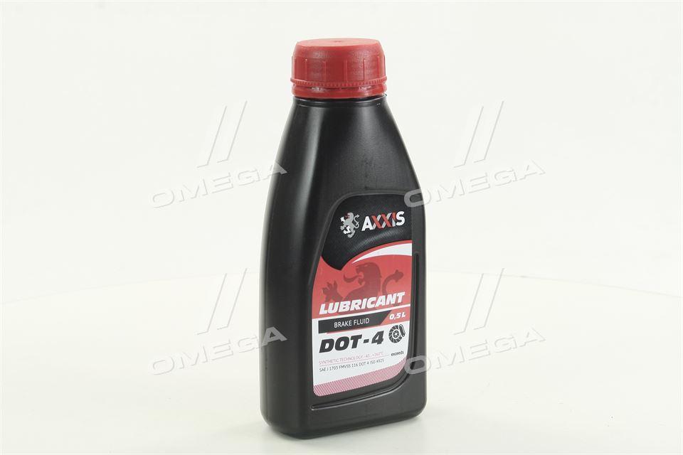 Рідина гальмівний AXXIS DOT4 (Каністра 350ml) 375г