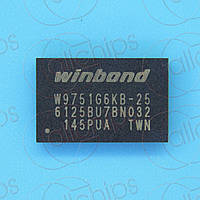 Память Flash Winbond W9751G6KB-25 FBGA