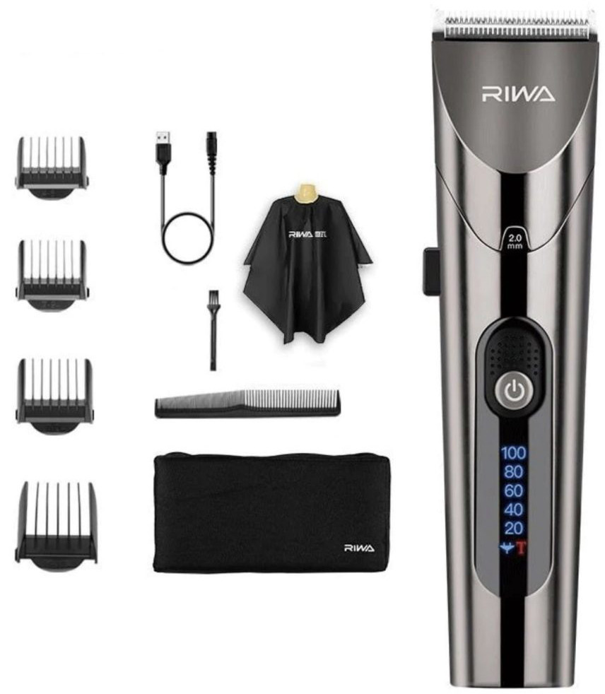 Машинка для стрижки волос Xiaomi Riwa RE-6305 Hair Clipper Gray (6925959407639) - фото 1 - id-p1525913393