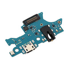 Шлейф Samsung Galaxy A7 2018 A750F з роз'ємами зарядки, навушників та мікрофоном - нижня плата оригінал Китай