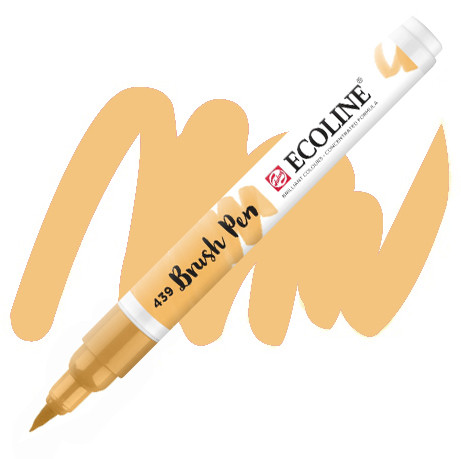 Маркер акварельний пензлик Royal Talens Ecoline Brushpen сепія світла (439), 11504390