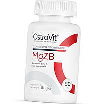 Магній цинк Б6 OstroVit MgZB 90 таб, фото 4