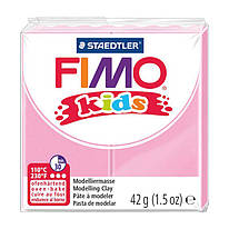 Полімерна глина Fimo Kids рожева світла 42 грами Staedtler, 803025