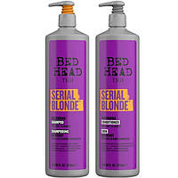 Tigi bed head dumb blonde tweens набір для блондинок шампунь і кондиціонер 970 мл