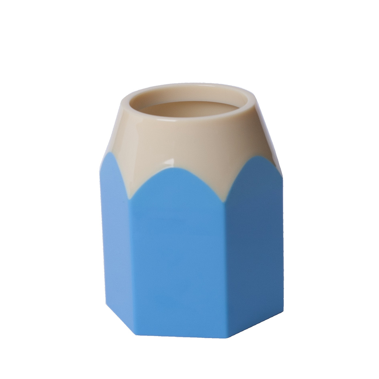 Підставка для ручок олівець пластикова блакитна Kids Line Zibi, ZB.3004-14, 933003