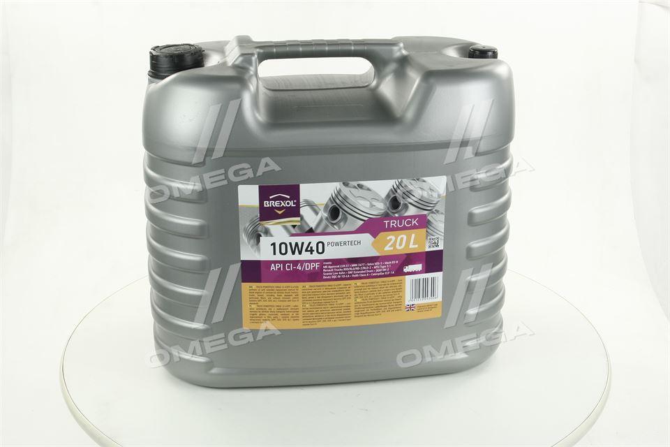 Масло моторн BREXOL TRUCK POWERTECH 10W40 CI-4/DPF E6 (Каністра 20л)
