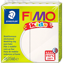Полімерна глина Fimo Kids біла 42 грами Staedtler, 80300